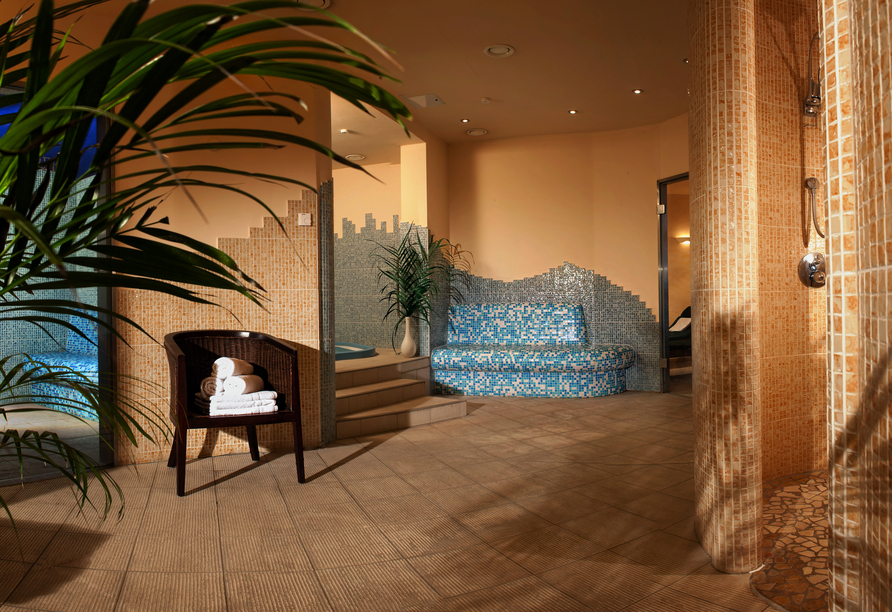 Entspannen Sie sich nach spannenden Urlaubserlebnissen im Saunabereich Ihres Hotels!