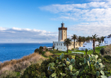 Der Leuchtturm am Kap Sartel ist nur eine der Sehenswürdigkeiten von Tanger in Marokko.