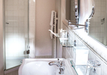 Beispiel eines Badeszimmers im Wagners Hotel Greifen-Post