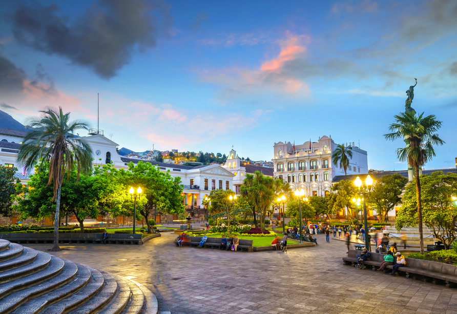 Der Altstadt Quitos sollten Sie definitiv einen Besuch abstatten.