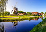 Die älteste Bockwindmühle im Emsland in Papenburg