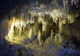 Die Tropfsteinhöhlen in Castellana Grotte bieten einen atemberaubenden Anblick.