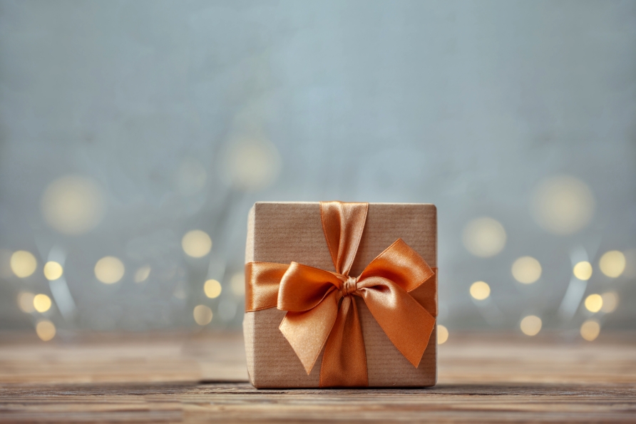 Ein kleines Geschenk steht für Sie bereit.