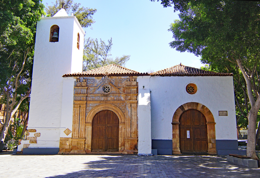 Sehenswert ist in Pájara vor allem die Kirche Iglesia de Nuestra Señora de Regla.