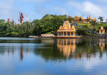 Der Ganga Talao See ist die heiligste Pilgerstätte der Hindus auf Mauritius.