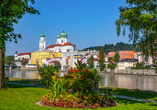 Hier in der Dreiflüssestadt Passau beginnt Ihre Reise.