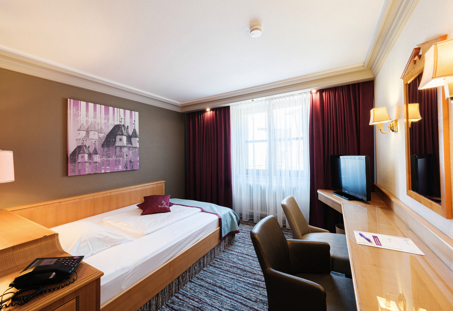 Beispiel Einzelzimmer Economy im Hotel Pelikan