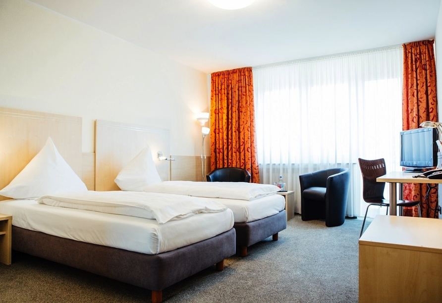 Beispiel eines Doppelzimmers im Astoria Hotel Bonn