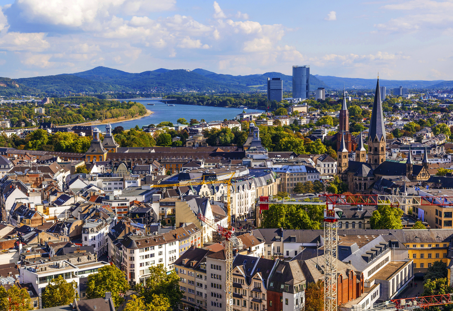 Die ehemalige Bundeshauptstadt Bonn hält einiges für Sie bereit.