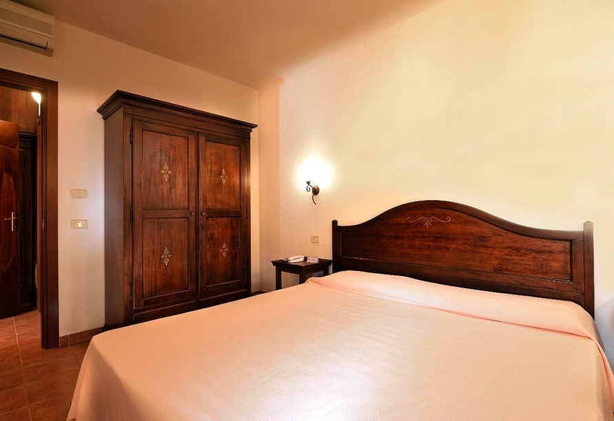 Beispiel eines Doppelzimmers im Borgo Magliano Garden Resort