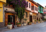 Die malerische Altstadt Kaleici in Antalya wird Sie verzaubern.