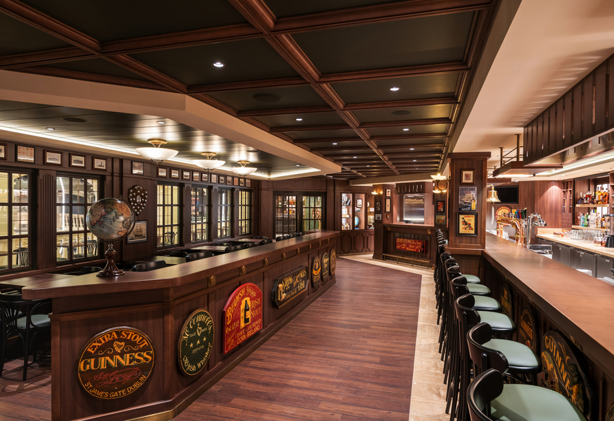 An Bord der MSC Euribia finden Sie zahlreiche unterschiedliche Bars und Lounges.
