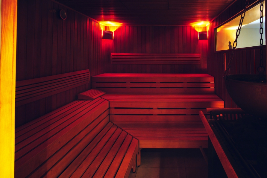 Entspannung pur in der Hotelsauna