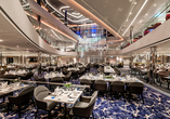Das Restaurant Atlantik-Klassik ist eines von vielen an Bord der Mein Schiff 1.