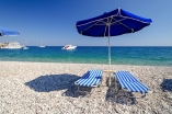Am Strand Ihres Urlaubsorts Afandou können Sie die Sonne genießen.