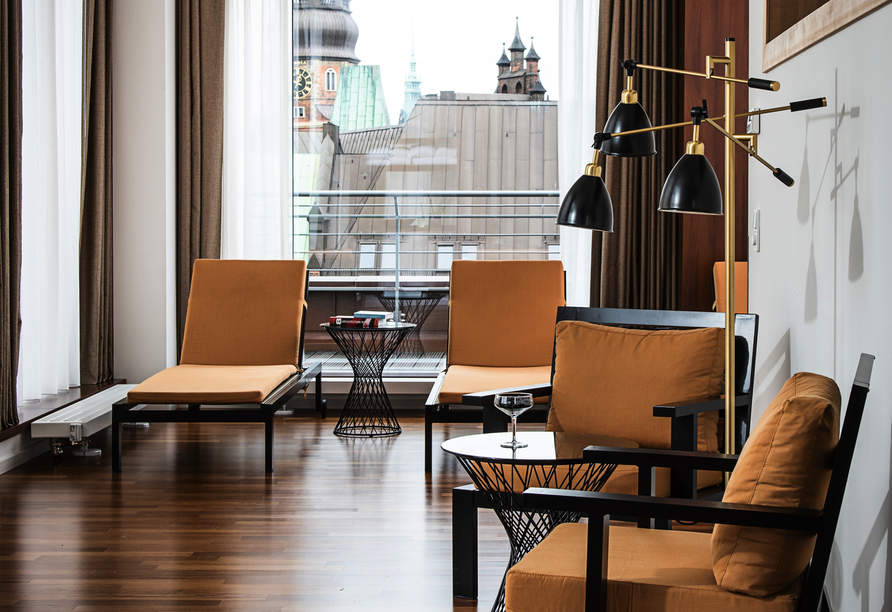 Entspannung pur im Wellnessbereich des Hotels.