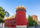 Das Theater-Museum in seiner Geburtsstadt Figueres hat Salvador Dalí selbst entworfen.