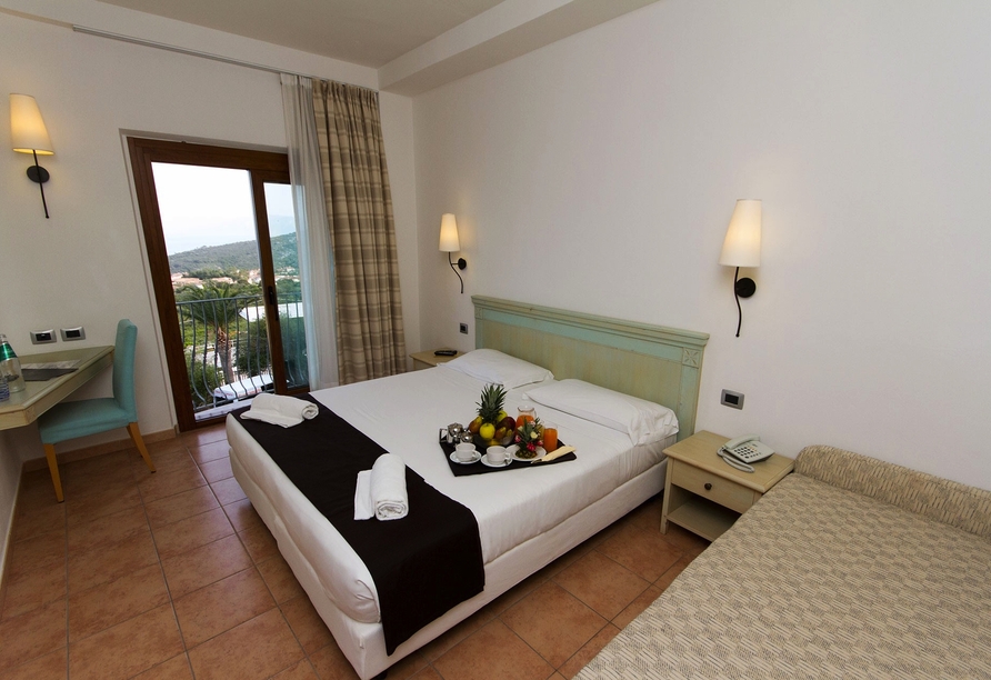 Beispiel Doppelzimmer im Hotel Brancamaria