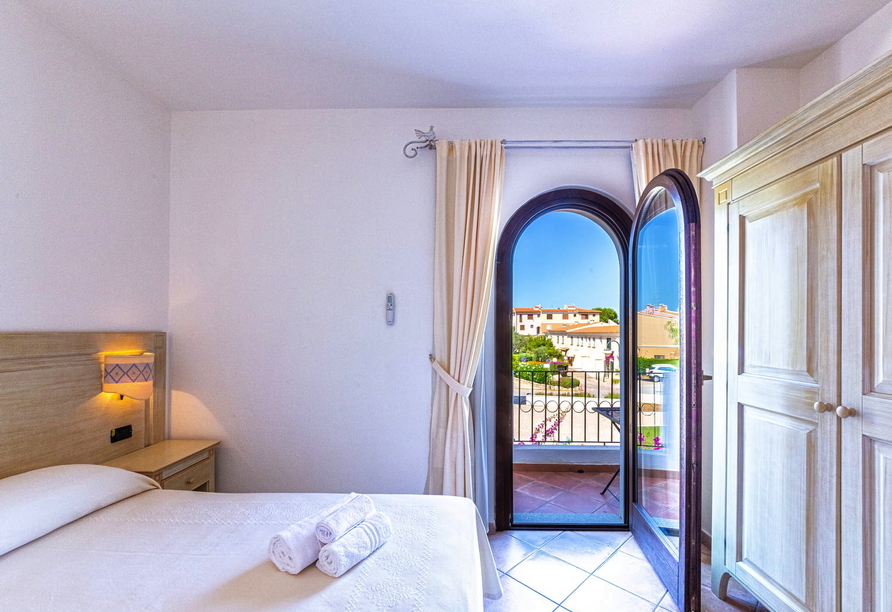 Beispiel Doppelzimmer im Hotel Il Faro di Molara