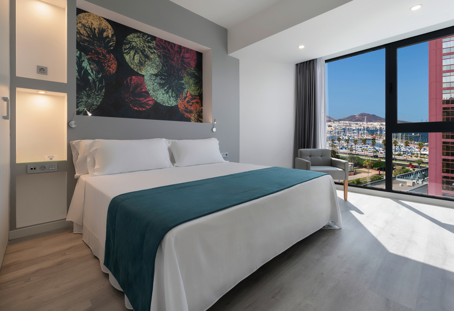 Beispiel eines Doppelzimmer Superiors im Hotel Occidental Las Palmas auf Gran Canaria
