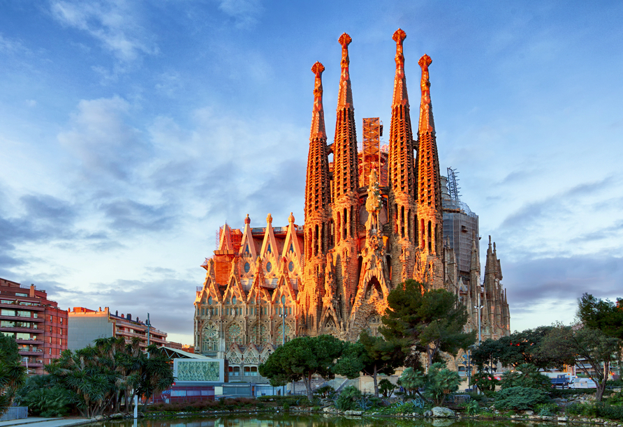 Die beeindruckende Sagrada Família in Barcelona