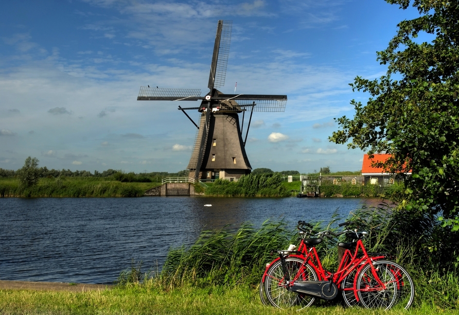 Windmühle in den Niederlanden