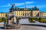 Majestätisches Schloss Drottningholm bei Stockholm
