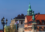 Besuchen Sie den zentralen Platz Stortorget von Karlskrona.