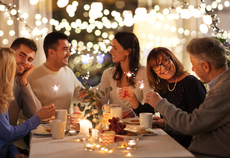 Gutes Essen und gute Gesellschaft – verbringen Sie Silvester ganz nach Ihren Vorstellungen.