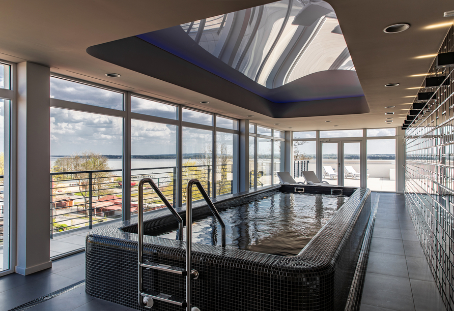Entspannen Sie im Wellnessbereich Ihres Molo Park Aparthotels.