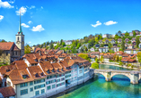 Die Altstadt von Bern lädt zu ausgiebigen Spaziergängen ein.
