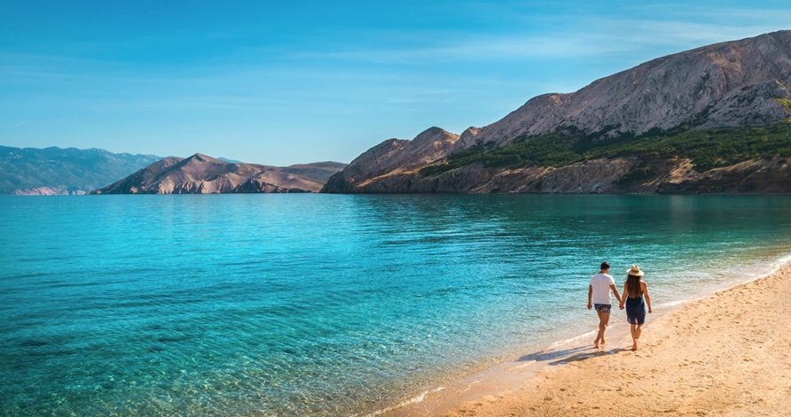 Genießen Sie einen Traumurlaub auf der wunderschönen Insel Krk in der Adria.