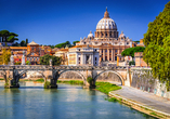 ... oder sich auf einen Tagesausflug in die ewige Stadt Rom aufmachen.
