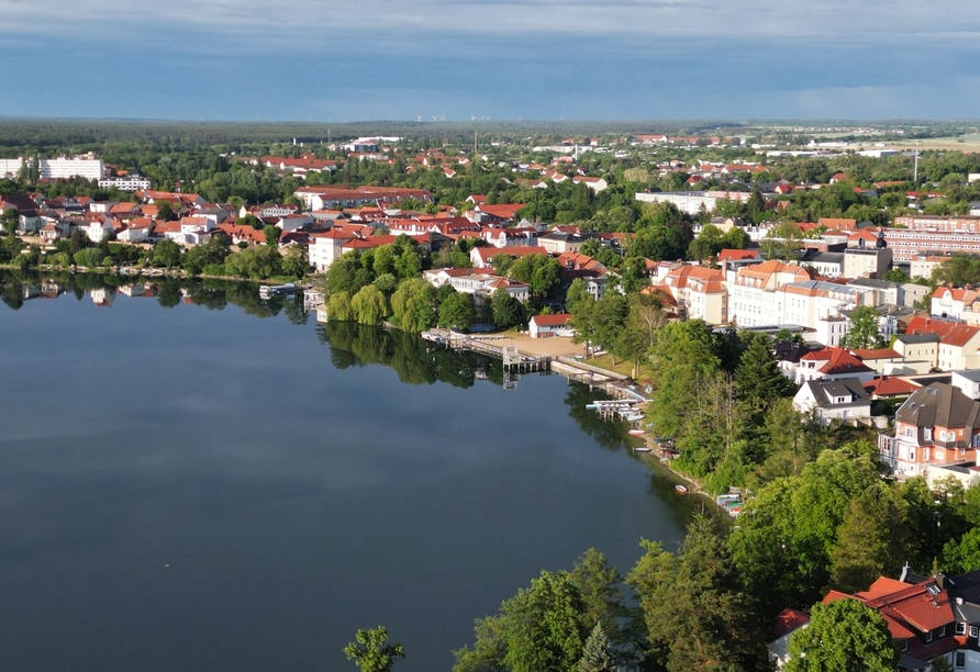 Blick auf Strausberg