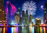 Freuen Sie sich auf eine spektakuläre Silvesternacht in Dubai!