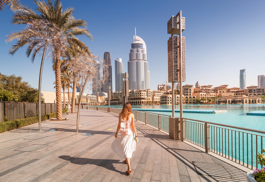 Entdecken Sie Dubai, die Stadt der Superlative.