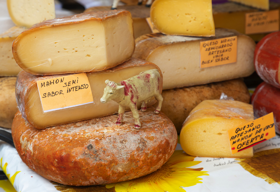 Der berühmte Mahón Käse ist ein Kulturerbe Menorcas.