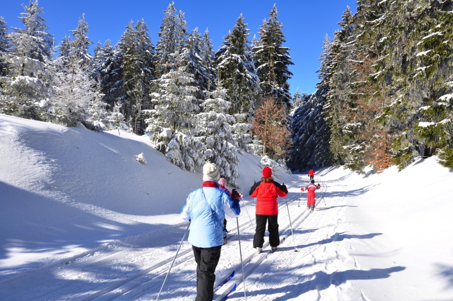 Oberhof ist als Wintersportzentrum bekannt. Entdecken Sie die zahlreichen Langlaufloipen.