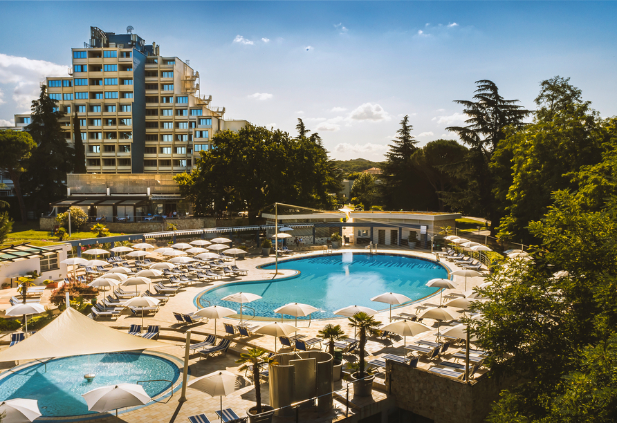 Herzlich willkommen in Ihrem Valamar Hotel & Residence in Poreč!