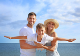 Genießen Sie die freien Tage mit Ihrer Familie.