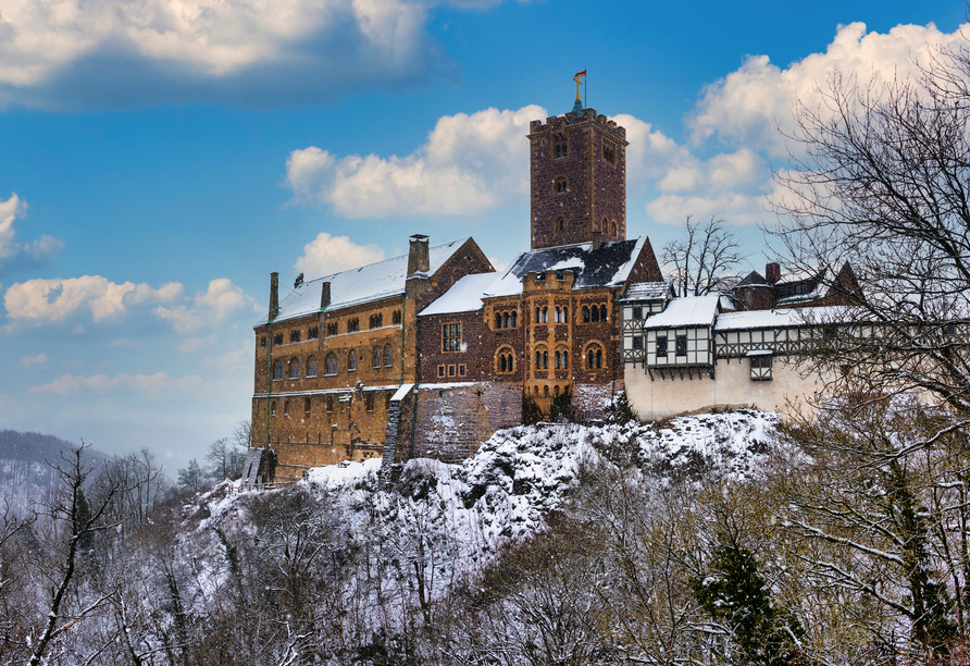 Besuchen Sie die Wartburg bei Eisenach.