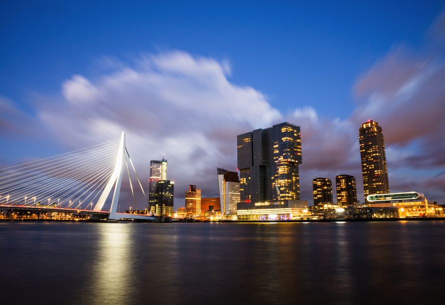 Rotterdam beeindruckt mit moderner und innovativer Architektur.