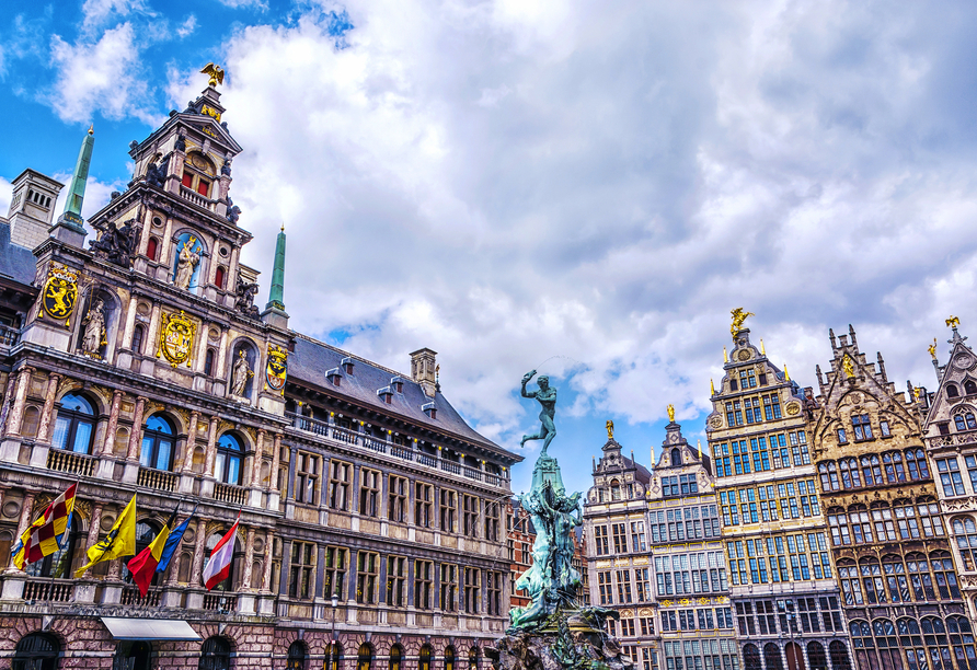 Antwerpen in Belgien hat einiges an Sehenswürdigkeiten zu bieten.