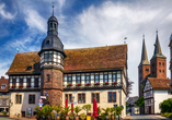 Das historische Rathaus der Hansestadt Höxter 