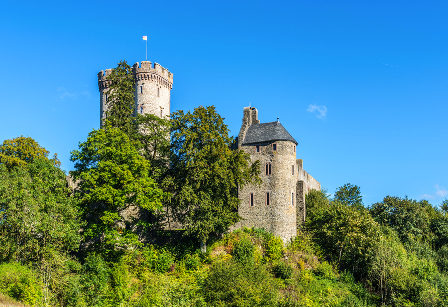 Die historische Burg Kasselburg bei Gerolstein