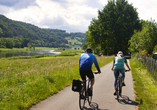 Der Weser Radweg ist eine der beliebtesten Touren in Deutschland.