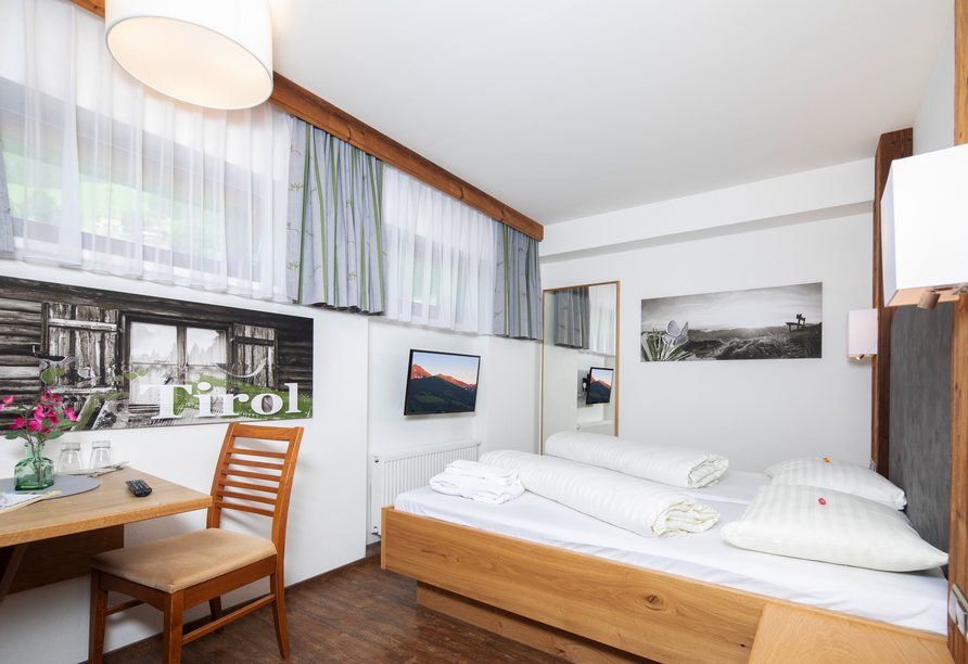 Beispiel eines Doppelzimmers Alpbach im Hotel Alphof in Alpbach