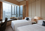 Beispiel eines Doppelzimmers Standard im Hotel Dorsett Kwung Tong