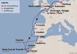 Ihre Reiseroute