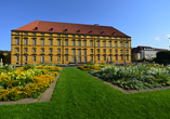 Besuchen Sie Osnabrück mit dem historischen Schloss.